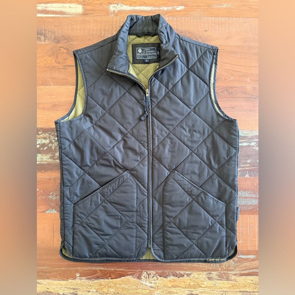 J. CREW  Outerwear Full Zip Vest w/Pockets!  S